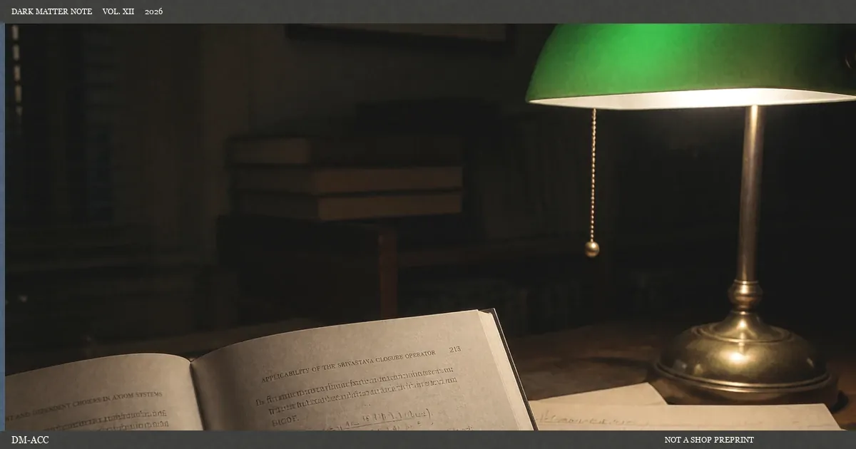 Lamp-lit desk still used for access notes