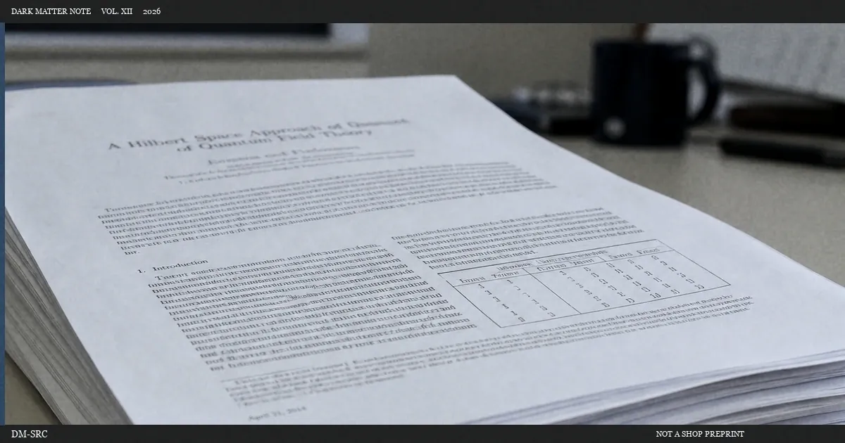 Preprint stack photographed as a citation-policy still