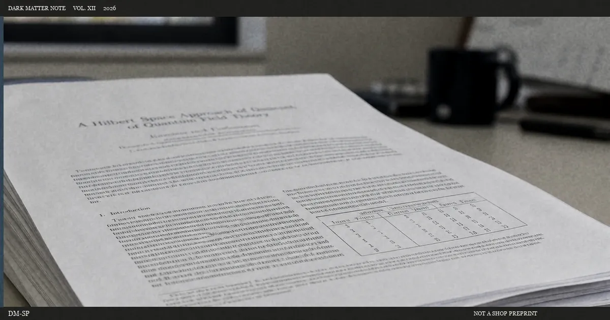 Preprint stack used against a sparse chronology